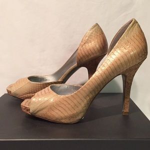 Jessica Simpson Peep Toe Pump/Heel